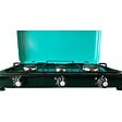 INTEC - Plaque de cuisson gaz portable 3 feux 4100W Brûleurs + Grille en Fonte amovibles Réchaud gaz Butane ou Propane GOLD III INTEC - vignette