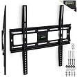 TECTAKE - Support mural TV 26"- 75" fixe noir - vignette