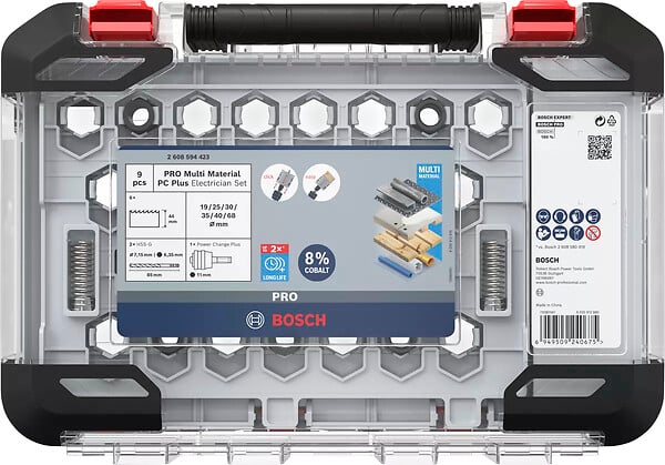 BOSCH - Coffret de scies trépans PRO Multi Material PC Plus Bosch Pro - 2608594423 - large