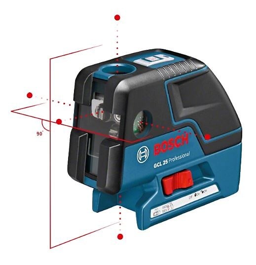 BOSCH - Laser croix et points BOSCH 0601066B00 - GCL 25 Professional - large