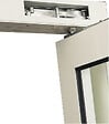 SEVAX - Pivot de sol Janus linteau sans arrêt force 3 â€“ SEVAX - SN306726N - vignette