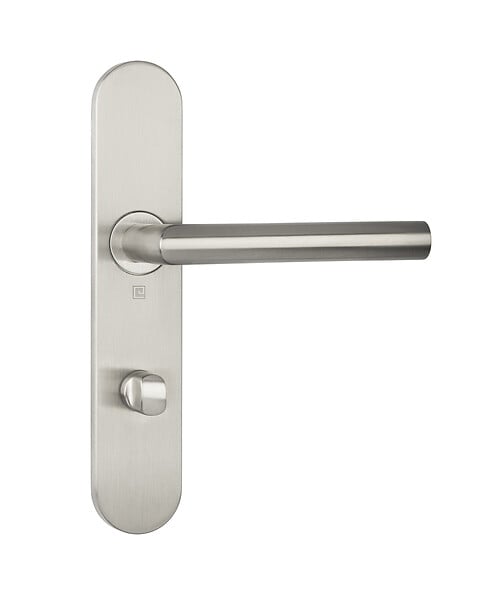 HERACLES - Ensemble sur plaques série JADE 1394 type condamnation finition inox - HERACLES - B-INOX-SP14 - large