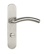 HERACLES - Ensemble sur plaques série JADE 1494 type condamnation finition inox brossé - HERACLES - B-INOX-SP18 - vignette