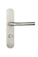 HERACLES - Ensemble sur plaques JADE série 1194 type condamnation finition inox - HERACLES - B-INOX-SP06 - vignette