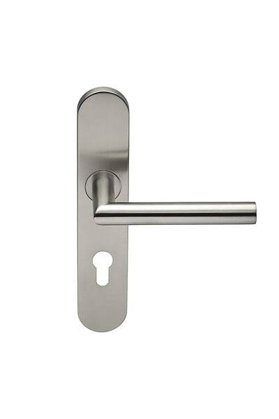 HERACLES - Ensemble sur plaques série JADE 1394 type clé I finition inox - HERACLES - B-INOX-SP16 - large