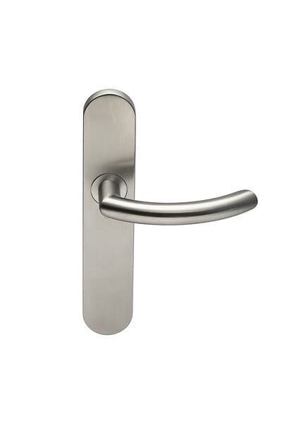 HERACLES - Ensemble sur plaque JADE Série 1094 type bec de cane finition inox brossé - HERACLES - B-INOX-SP01 - large