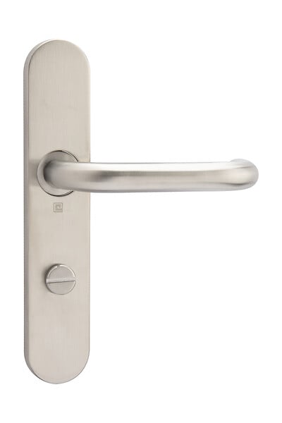 HERACLES - Ensemble sur plaques JADE série 1294 type condamnation finition inox brossé - HERACLES - B-INOX-SP10 - large