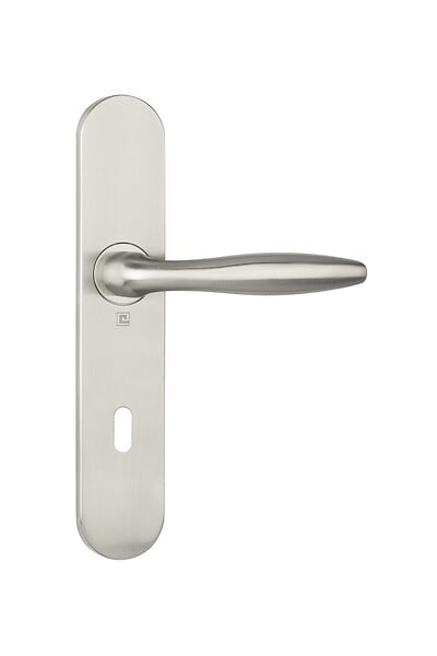HERACLES - Ensemble sur plaques série JADE 1594 acier type clé L finition inox - HERACLES - B-INOX-SP23 - large