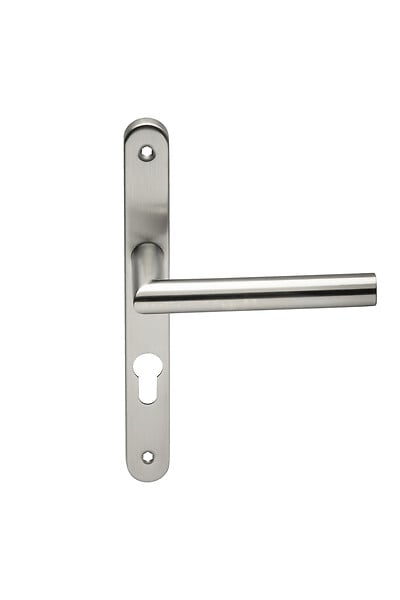 HERACLES - Ensemble 1394 entraxe 70mm sur plaque étroite clé I inox brossé - HERACLES - B-INOX-PE05 - large