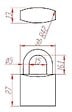 HERACLES - Cadenas inox ONIX 050 - HERACLES - CAD-O50 - vignette