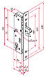 TIRARD - SERRURE ENCAST GK PORTAIL COULI - vignette