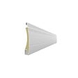 VOLET-MOUSTIQUAIRE - Rehausse en alu pour volet roulant longueur 150 cm, coloris blanc - vignette