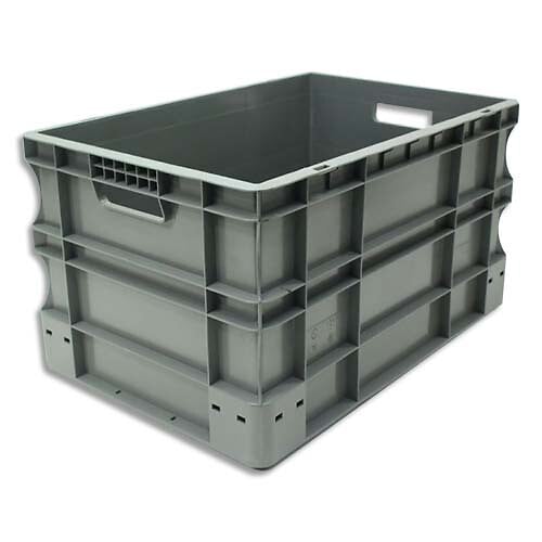 VISO - Bac manutention PP norme EU 55L Max 40kg 400x600x330 VISO - E6432 - large