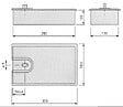 LCN - Plaque de pivot 701.02 pour série 86N finition laiton poli - MUSTAD - 3050705109 - vignette