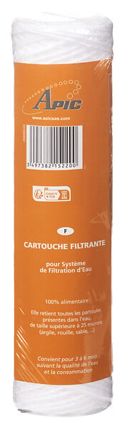 APIC - Cartouche filtrante 25 microns - large