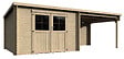 DECOR ET JARDIN - Abri de jardin Eden en bois - 8.16m² - vignette