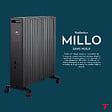 THOMSON - Radiateur mobile sans huile 2000W THOMSON MILLO noir - vignette
