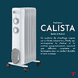 THOMSON - Radiateur mobile bain d'huile THOMSON CALISTA 2000W blanc - vignette