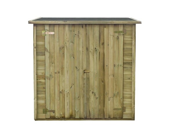 ALTANKA - Armoire de jardin à outils 1.66x0.82 m H.1.86 - avec plancher et paroi arrière - DOM84 - large