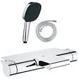 GROHE - Pack mitigeur bain thermostatique Grohtherm 2000 + Douchette 2 jets Vitalio Comfort 110 + Flexible - vignette