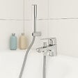 GROHE - Pack mitigeur mécanique bain douche Start Quickfix + Douchette 1 jet Vitalio Get Stick et flexible - vignette