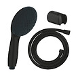 GROHE - Pack douchette 2 jets Vitalio Start 110 + Flexible de douche VitalioFlex Trend 1750 mm et support noir mat - vignette