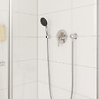 GROHE - Pack douchette 2 jets Vitalio Start 110 + Flexible de douche VitalioFlex Comfort 1750 et support - vignette