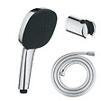 GROHE - Pack douchette 2 jets Vitalio Comfort 110 + Flexible dche VitalioFlex Comfort 1750 et support - vignette