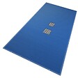 VOUNOT - Bache piscine rectangulaire double couche en Polyethylene 160 gr/m2 avec filet ecoulement 6x12m Bleue - vignette