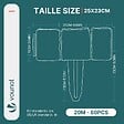 VOUNOT - Bordure de jardin plastique PP imitation pierre 20m gris - vignette