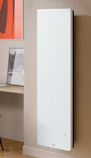 THERMOR - Radiateur électrique à chaleur douce EQUATEUR 5 - 2000 W - Dimensions: 450x1520x145 mm - Blanc mat - Vertical - THERMOR - large