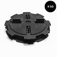 MCCOVER - Lot de 50 plots réglables 10 à 15 mm dalle et carrelage Noir, Unités - 50 pièces - vignette