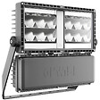 GEWISS - Projecteur LED extérieur SMART PRO 2.0 3000K Asymétrique A1 1-10V 2x80 LED - GEWISS - GWP2273CS - vignette