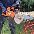 GT GARDEN - Tronçonneuse thermique 62 cm3, 3.5 CV, guide 40 cm, 2 chaînes - vignette