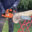 GT GARDEN - Tronçonneuse thermique 62 cm3, 3.5 CV, guide 45 cm, 2 chaînes - vignette