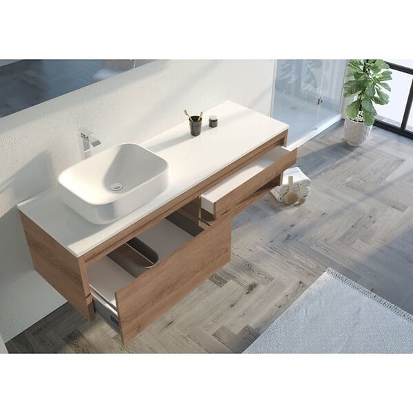 DISTRIBAIN - Meuble de salle de bain MAZARA 1600 SV - large