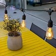 LUMISKY - Guirlande connectable MAFY 20 ampoules E27 10M - vignette