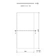 WEDI - Panneau de construction WEDI - BA04 - 04 mm d'épaisseur - Longueur : 125 cm - Hauteur : 60 cm - vignette