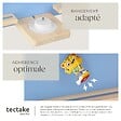 TECTAKE - Étagère murale MyLittleStory Fortress pour jusqu'à 16 Tonies bleu - vignette