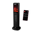 SANNOVER - Radiateur Céramique Oscillant Lizeo 2000 W Noir Sannover - vignette