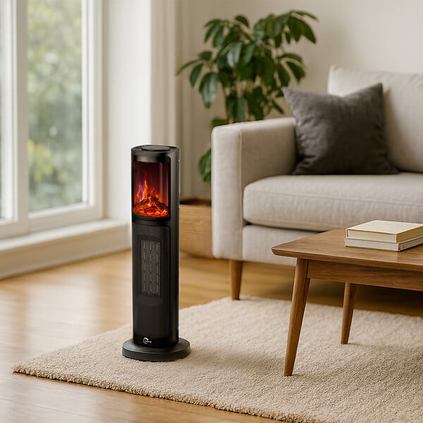 SANNOVER - Radiateur Céramique Oscillant Lizeo 2000 W Noir Sannover - large