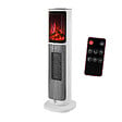 SANNOVER - Radiateur Céramique Oscillant Lizeo 2000 W Blanc Sannover - vignette