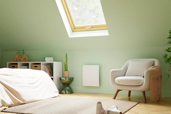 INTUIS - Radiateur connecté compact horizontal 2000W Blanc ETIC Nativ - INTUIS - M233117 - large