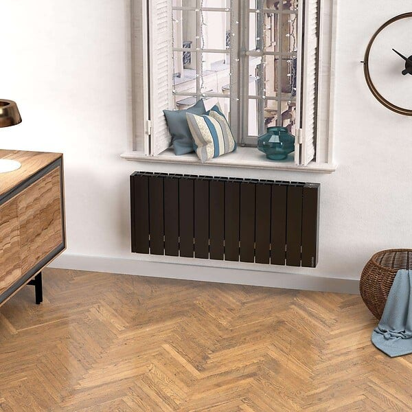 ROINTE - Radiateur connecté BELIZE II BAS 12 éléments 1500W Noir - ROINTE - BRFB1500RADC4 - large
