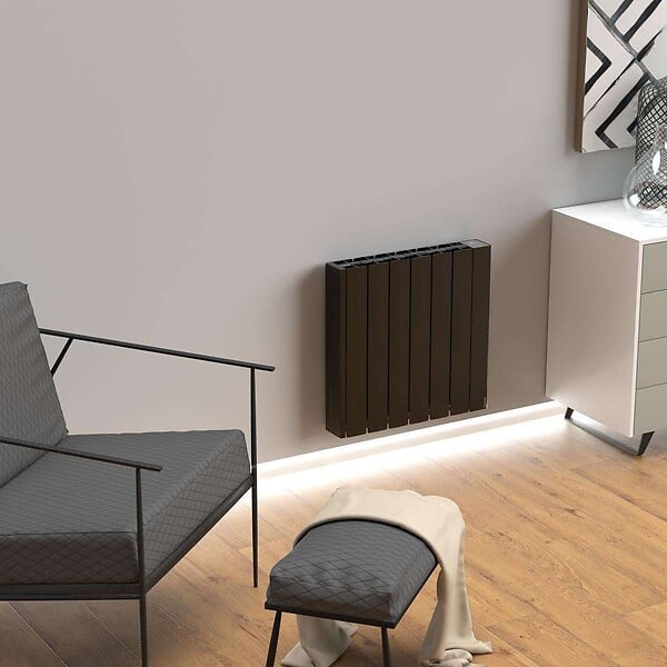 ROINTE - Radiateur connecté OLYMPIA 6 éléments 1000W Noir - ROINTE - ORFB1000RAD3 - large