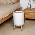 KITCHEN MOVE - Poubelle de salle de bain push MALMO 10L - vignette