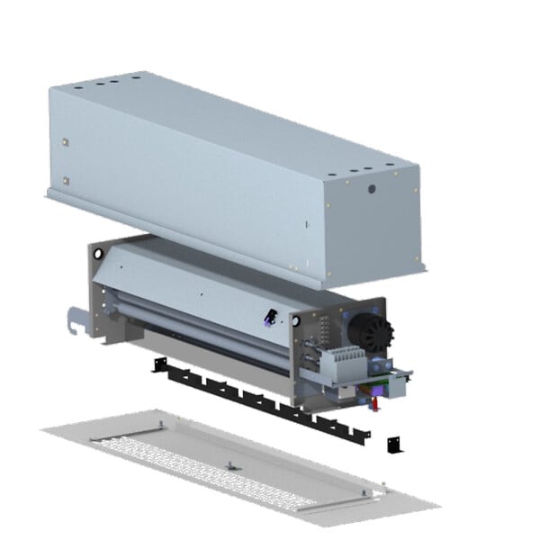 INTUIS - Rideau d'air encastrable Blanc 6kW/12kW Stopair - INTUIS - M168224 - large