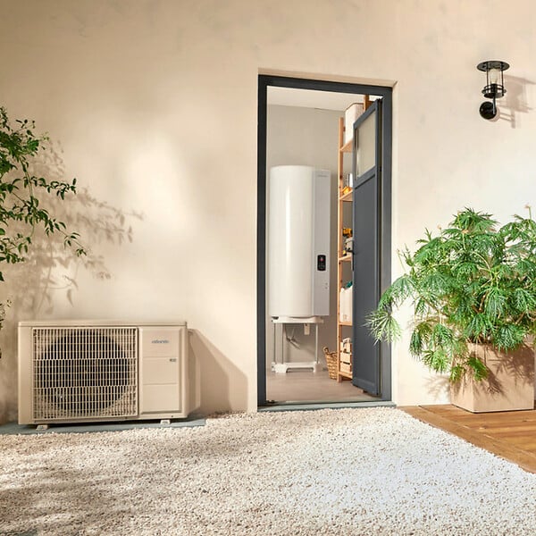 ATLANTIC - Ensemble chauffe-eau thermodynamique Calypso Split 150L Vertical Mural - ATLANTIC - ATLPACKSPLITCA150 - large
