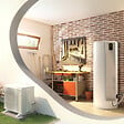 ATLANTIC - Ensemble chauffe-eau thermodynamique Calypso Split 270L Vertical Stable - ATLANTIC - ATLPACKSPLITCA270 - vignette