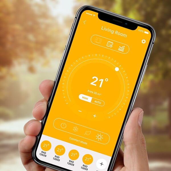 ROINTE - Thermostat digital WI-FI avec AI Genius - ROINTE - TSGNI01 - large